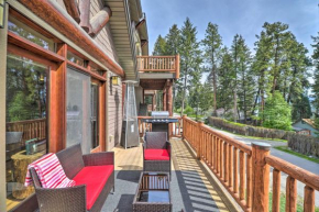 Flathead Lake Getaway with Balcony, Fireplace!